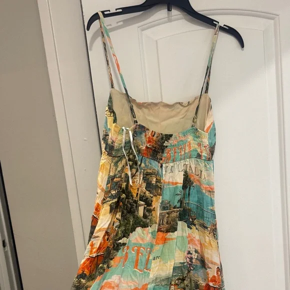 Tropical Print Maxi Dress - Picture 4 of 4